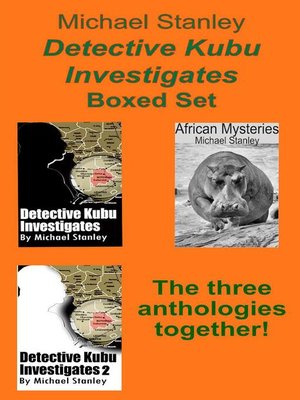 cover image of Detective Kubu Investigates Boxed Set